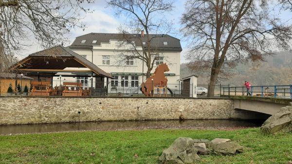 Penzion A Restaurace Belecky Mlyn Pteni 외부 사진